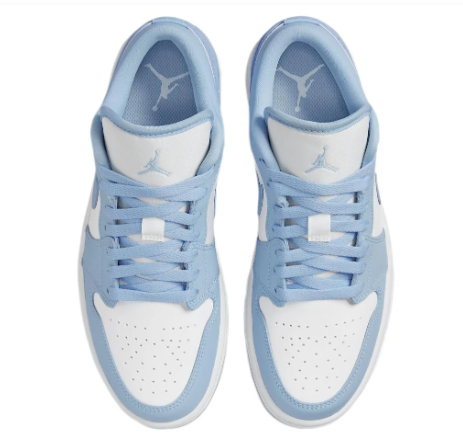 (WMNS) Air Jordan 1 Low ‘Ice Blue’ – DC0774-141