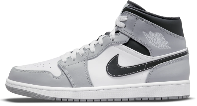 Air Jordan 1 Mid ‘Light Smoke Grey’ – 554724-078