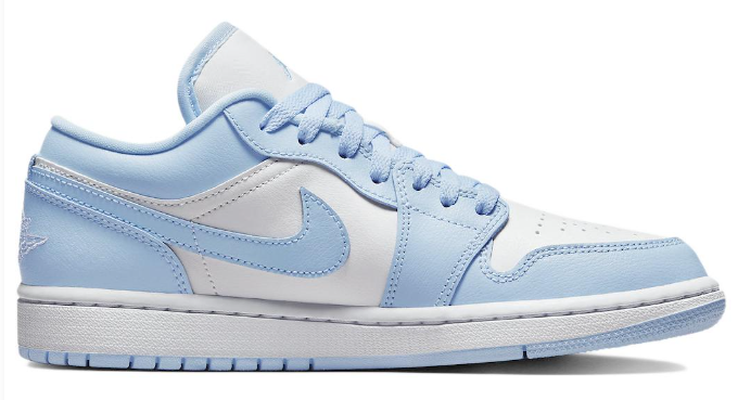 (WMNS) Air Jordan 1 Low ‘Ice Blue’ – DC0774-141