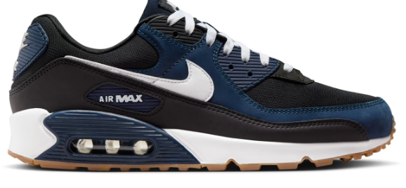 Nike Air Max 90 ‘Midnight Navy / Black / White’ – Men’s