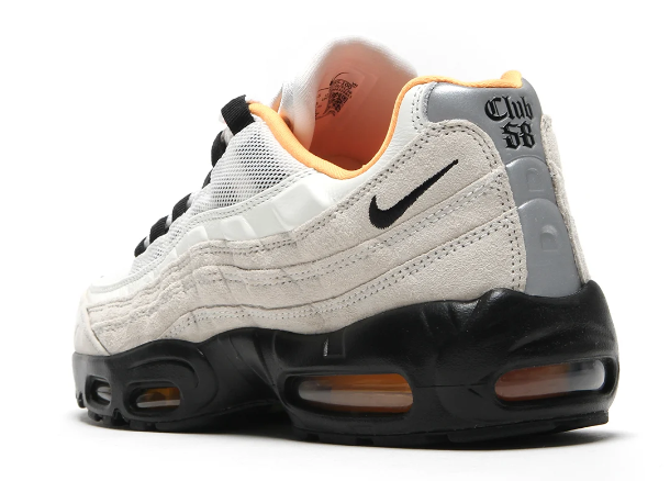 Nike SB FC Pack Air Max 95 'Sail/Black/Laser Orange' – IQ8395-100