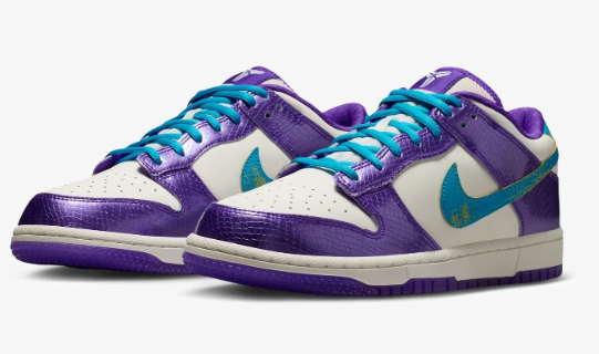 Nike Dunk Low Retro 'Draft Pack' – Fierce Purple