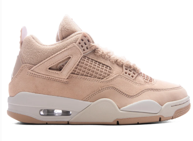 (WMNS) Air Jordan 4 Retro 'Cozy Girl' – Hemp / Lt Orewood Brown