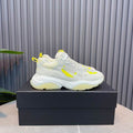 AMIRI Bone Runner — White / Neon Yellow