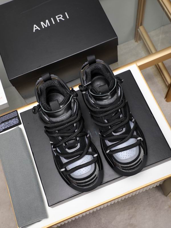 AMIRI Skeltop — Black / White