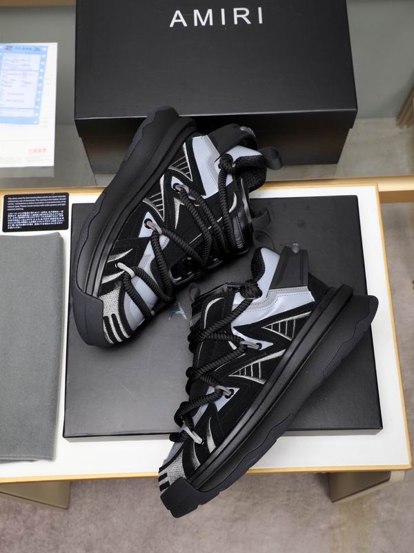 AMIRI Skeltop — Black / White