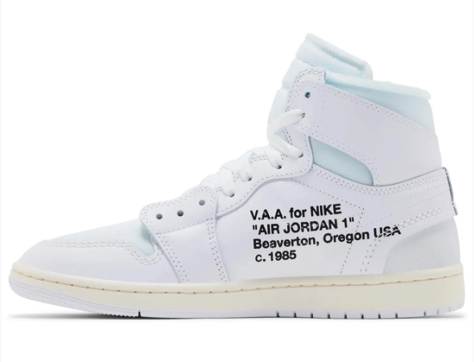 Air Jordan 1 Retro High ‘Virgil Abloh Archive – Alaska’ – AA3834-100