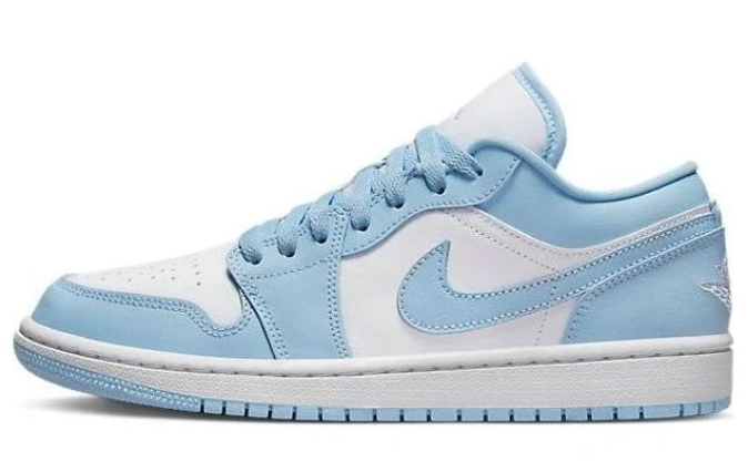 (WMNS) Air Jordan 1 Low ‘Ice Blue’ – DC0774-141