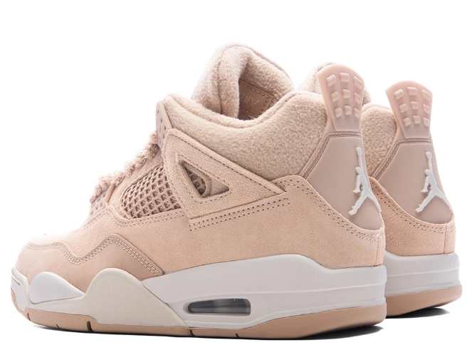 (WMNS) Air Jordan 4 Retro 'Cozy Girl' – Hemp / Lt Orewood Brown