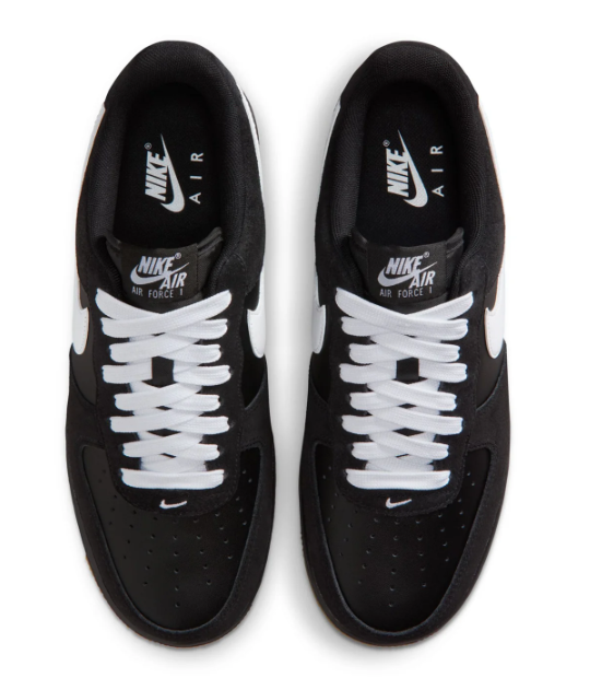 Nike Air Force 1 Low ‘07 LV8 – Men’s – Black / White / Gum